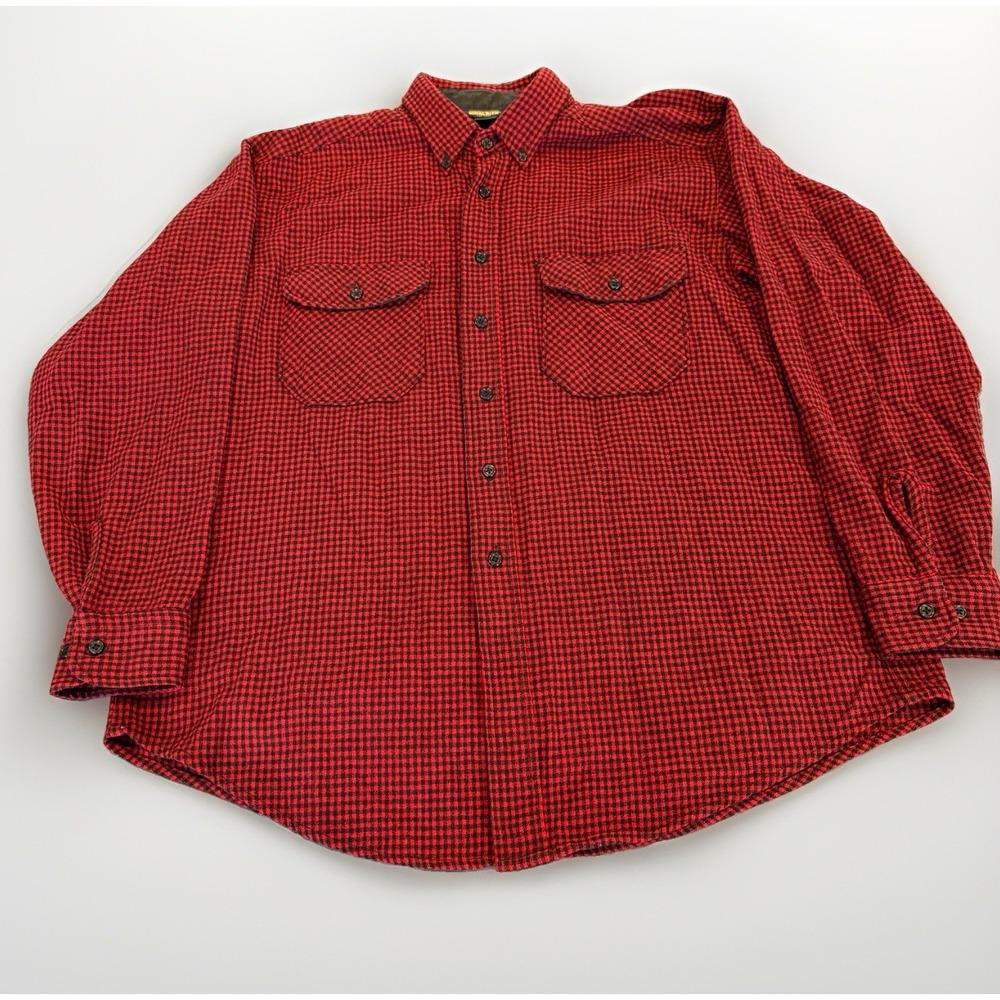 Woolrich Men's Flannel XL Wool Gingham Check- See Description!!!